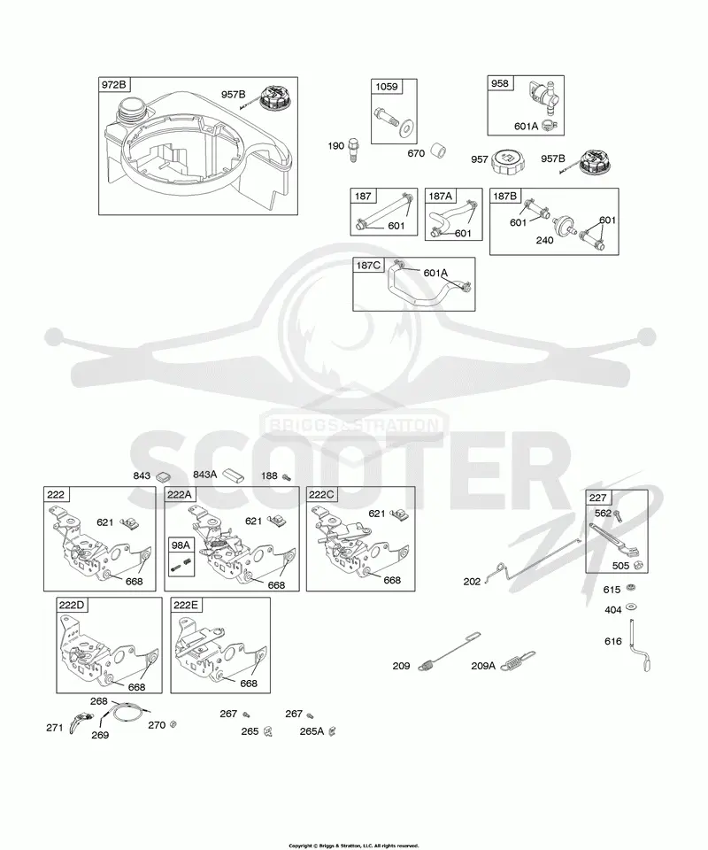 Controls, Fuel Supply, Governor Spring