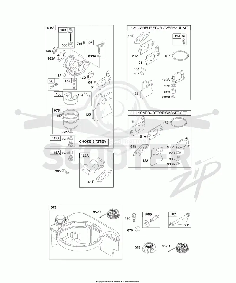 Carburetor, Fuel Supply