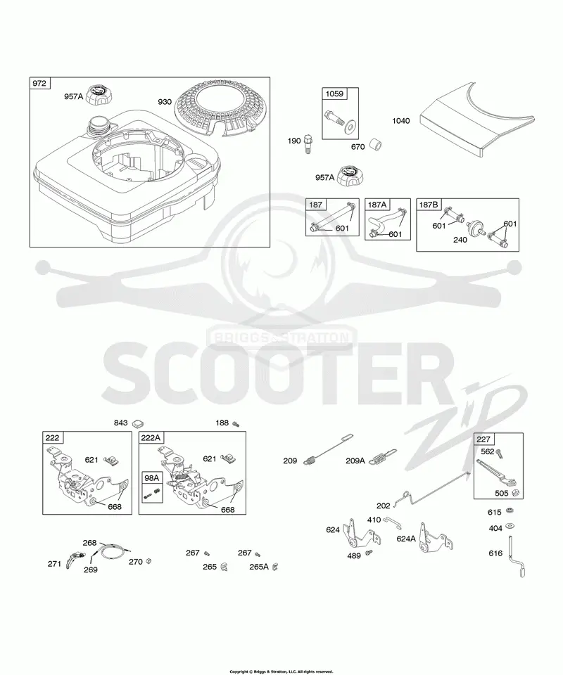 Controls, Fuel Supply, Governor Spring
