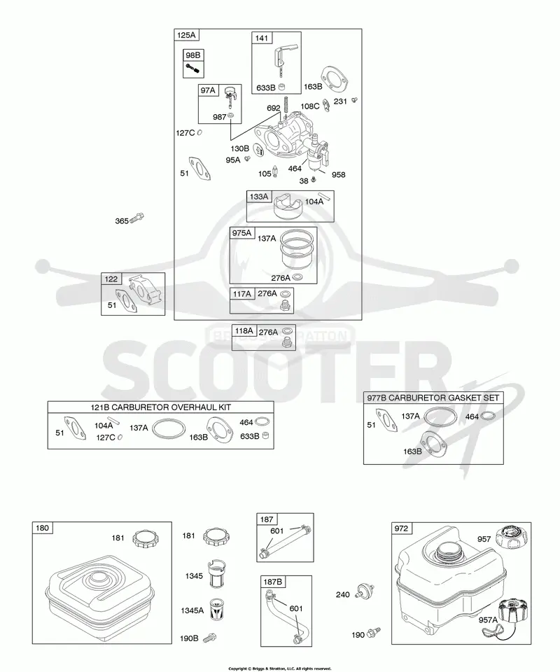 Carburetor, Fuel Supply