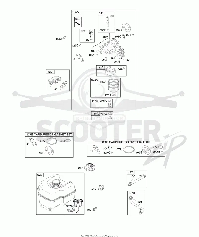 Carburetor, Fuel Supply