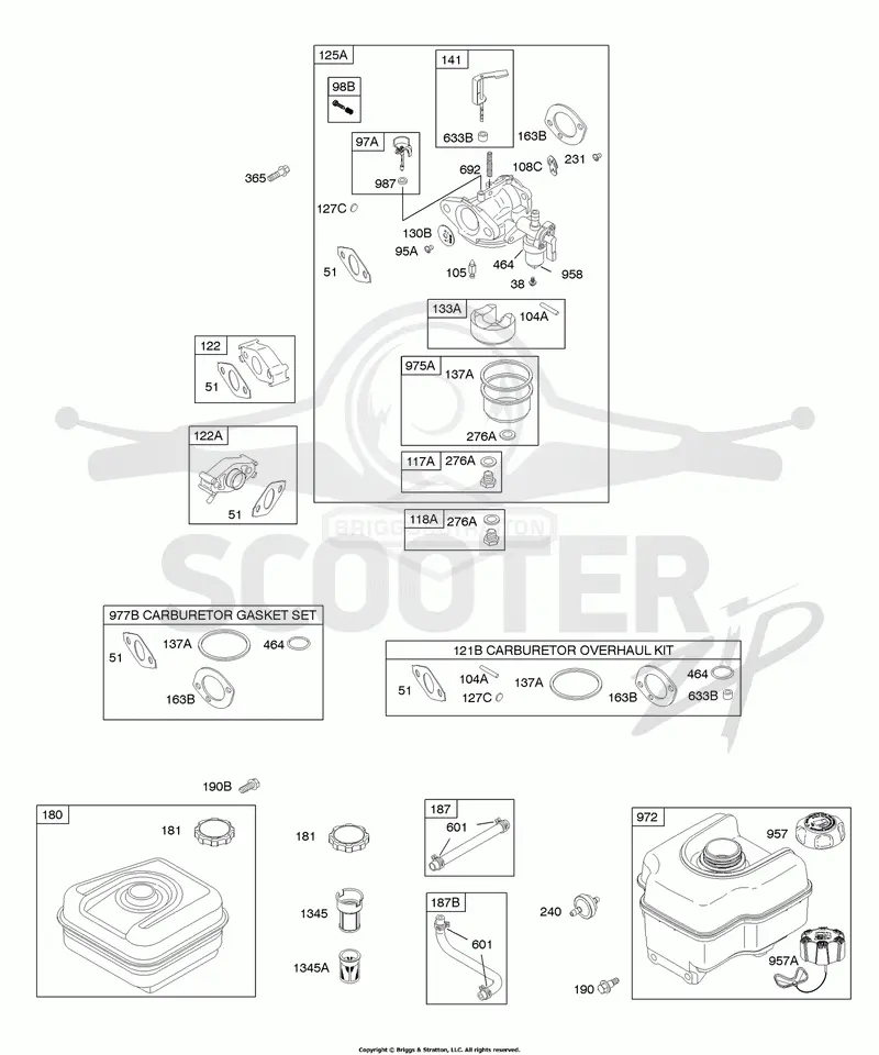 Carburetor, Fuel Supply