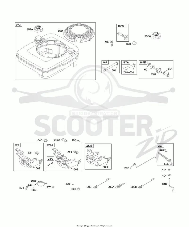 Controls, Fuel Supply, Governor Spring