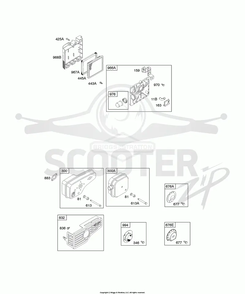 Air Cleaner, Exhaust System