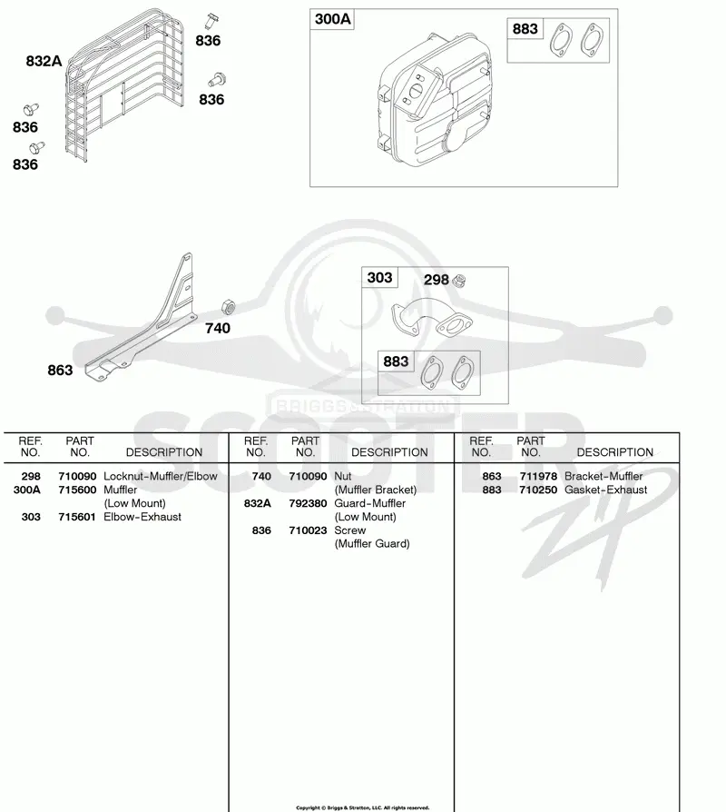 Muffler (Lo-Mount)