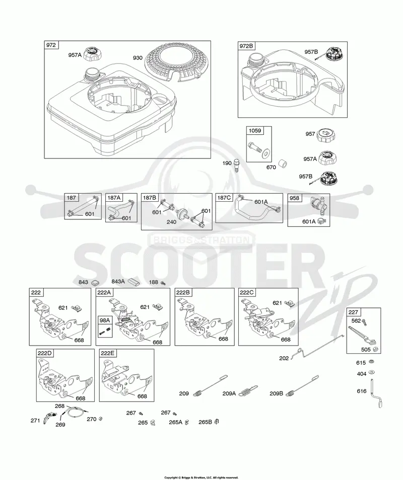 Controls, Fuel Supply, Governor Spring
