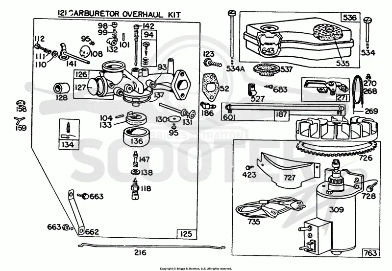 Carburetor,A/C Grp,Muffler