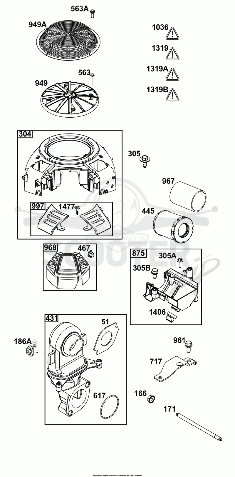 Blower Housing and Air Group