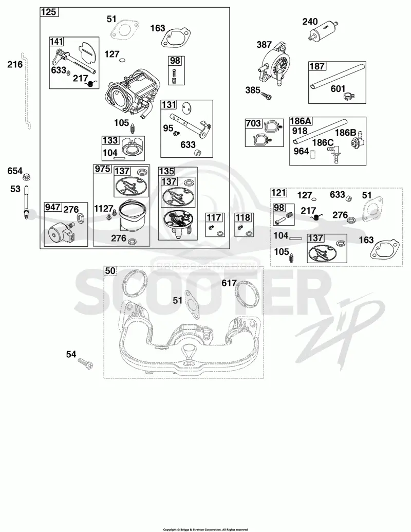 Carburetor and Fuel Supply Group