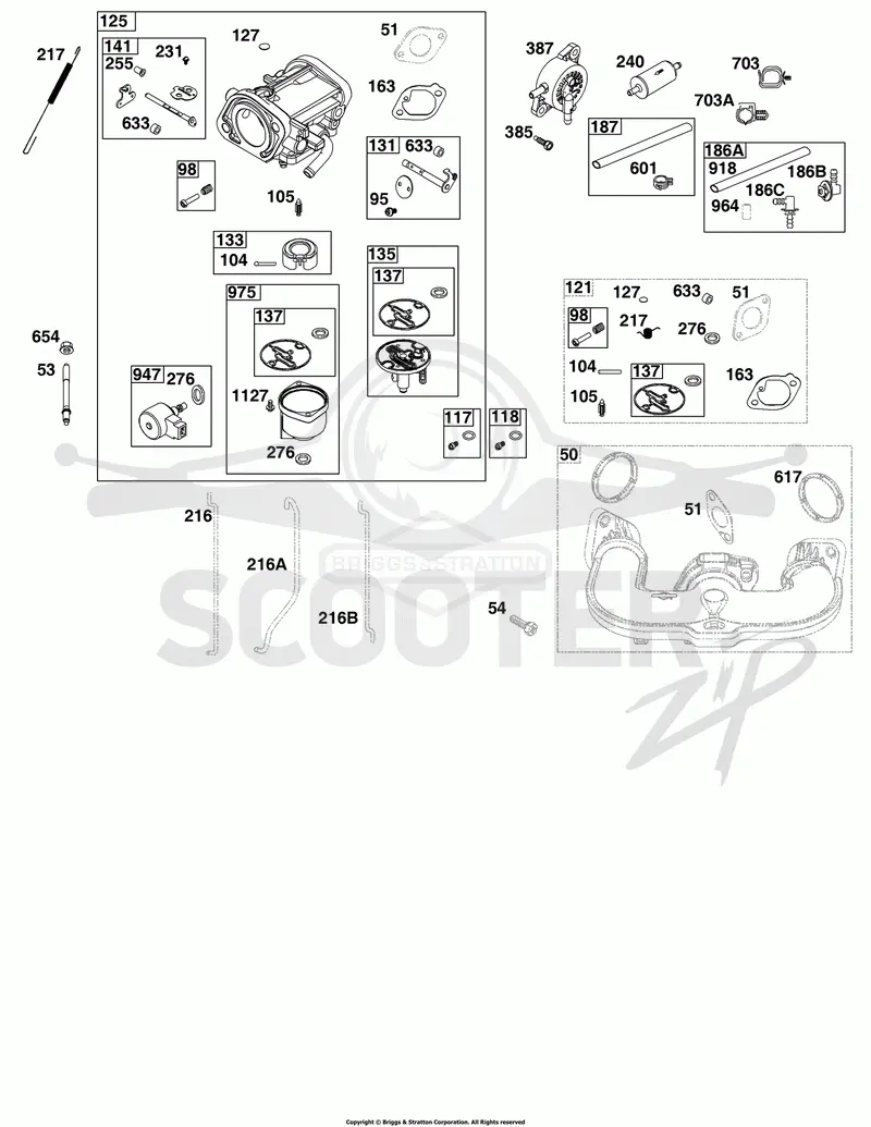 Carburetor and Fuel Supply Group