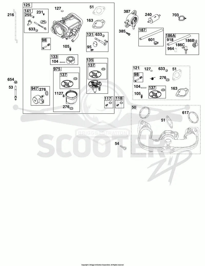 Carburetor and Fuel Supply Group