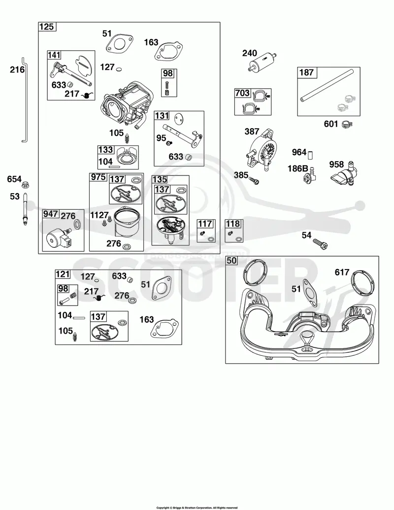 Carburetor and Fuel Supply Group