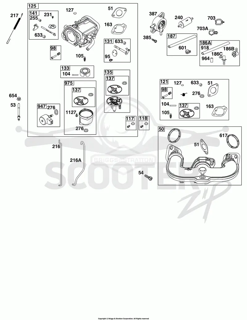 Carburetor and Fuel Supply Group