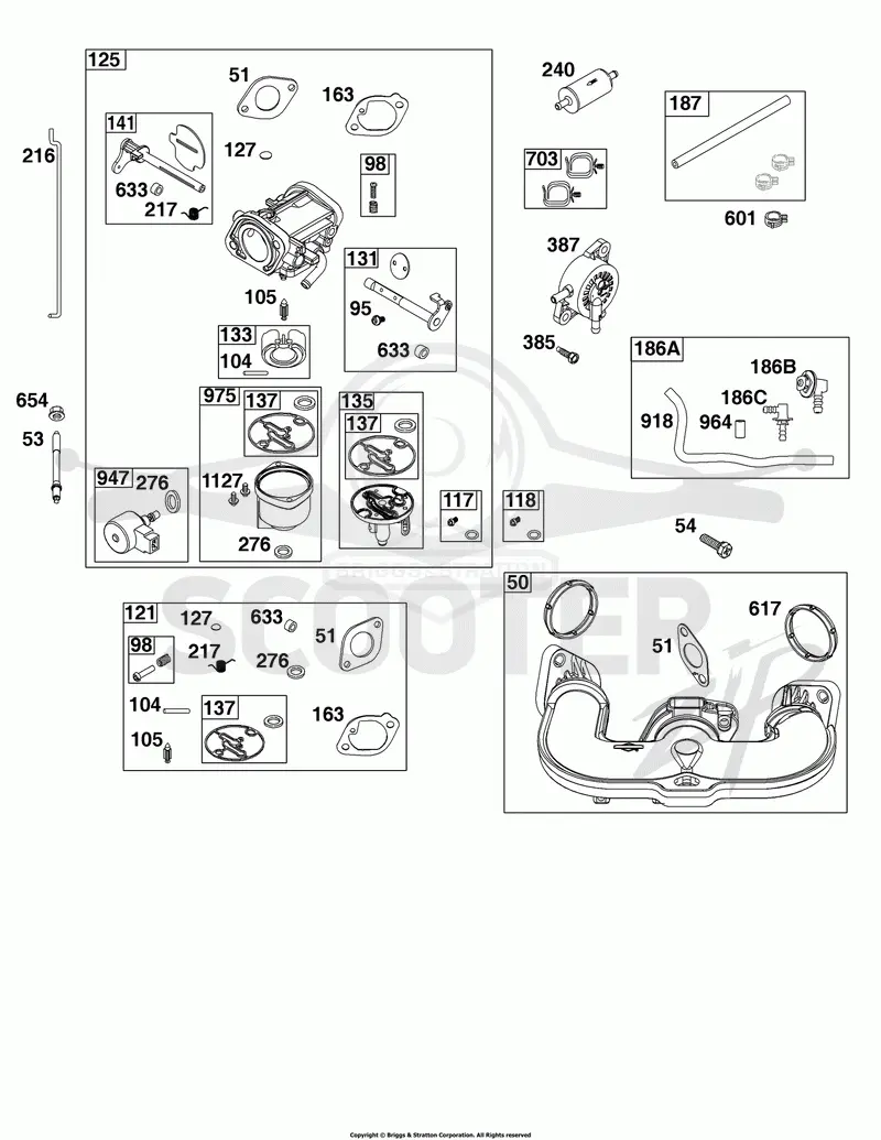Carburetor and Fuel Supply Group