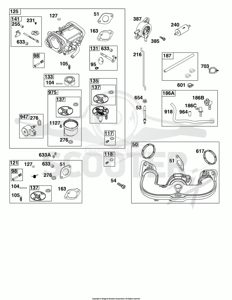 Carburetor and Fuel Supply Group