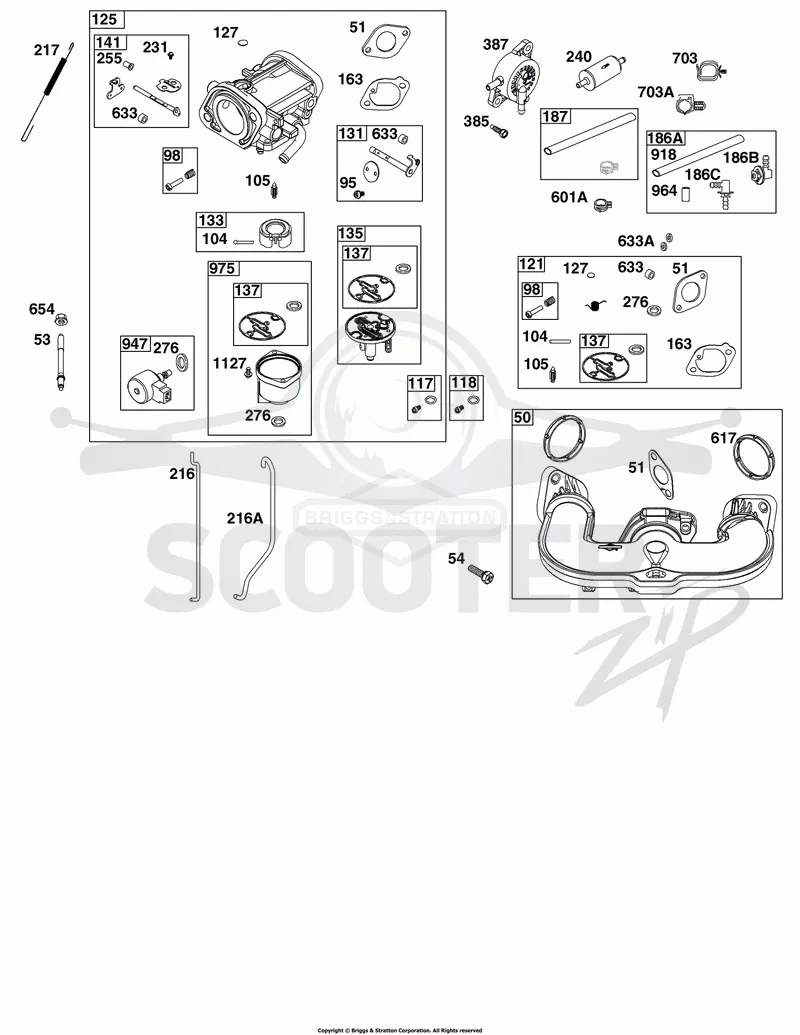 Carburetor and Fuel Supply Group