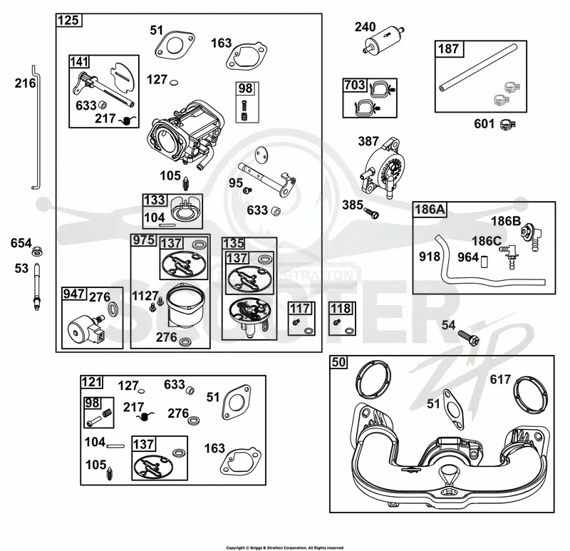 Carburetor and Fuel Supply Group
