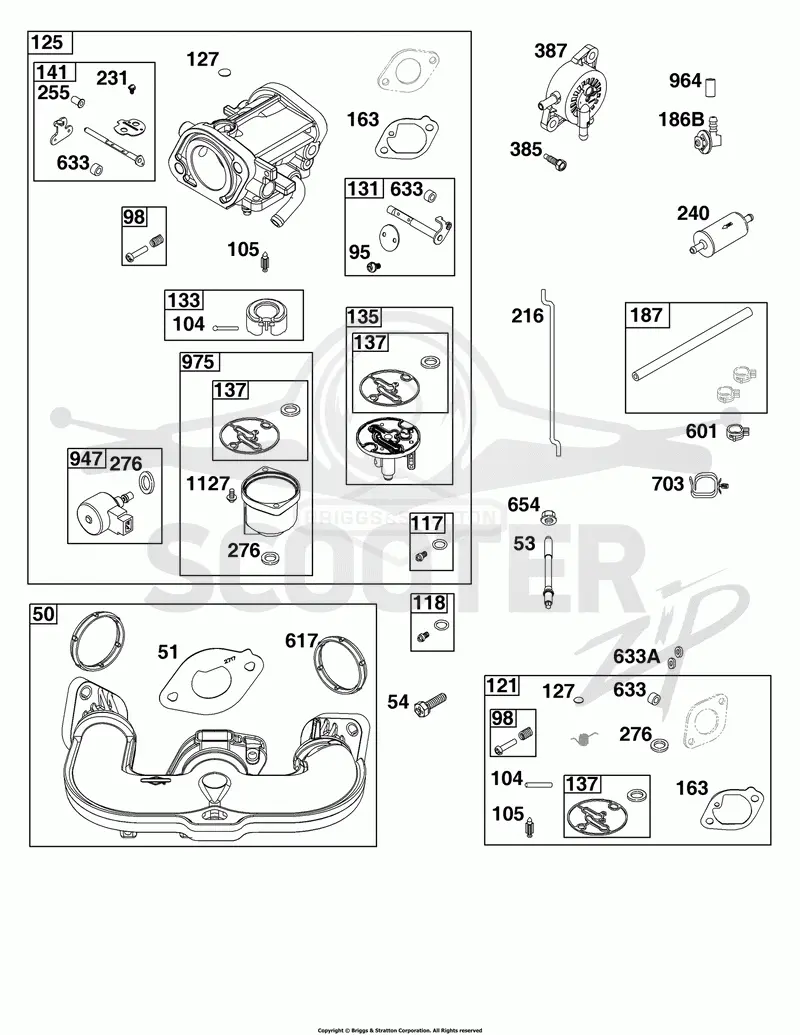 Carburetor and Fuel Supply Group