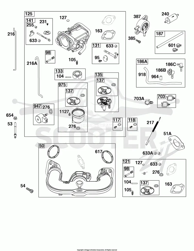 Carburetor and Fuel Supply Group