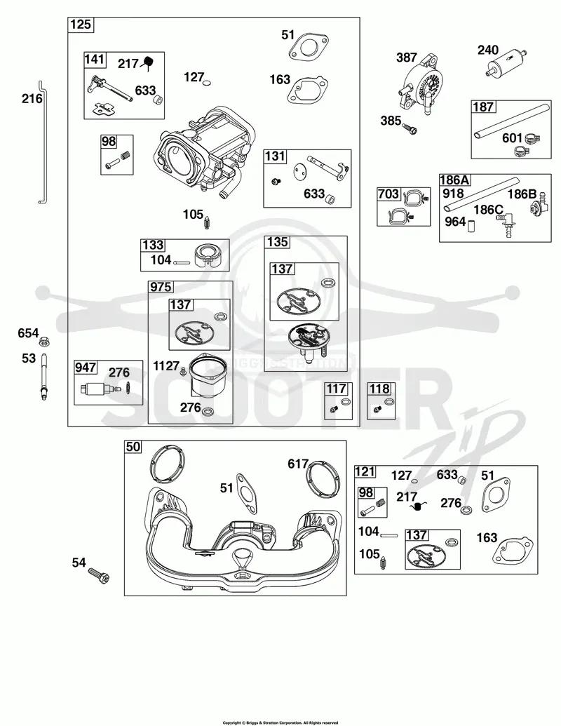 Carburetor and Fuel Supply Group
