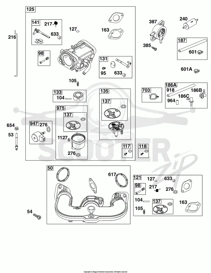 Carburetor and Fuel Supply Group