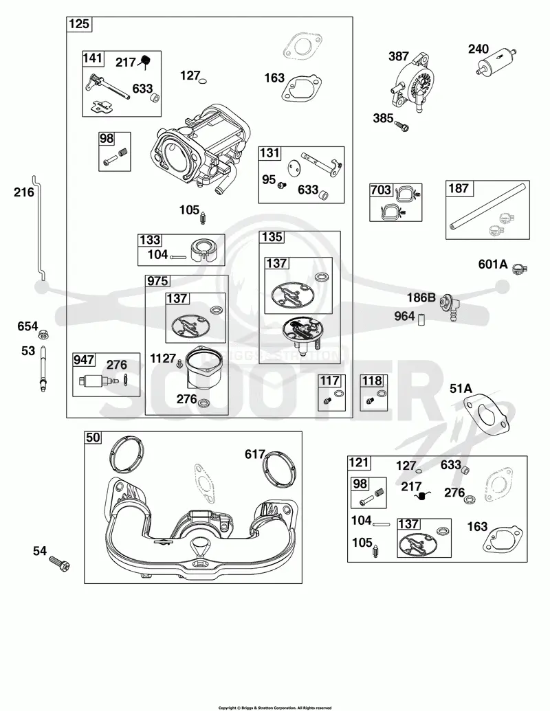 Carburetor and Fuel Supply Group