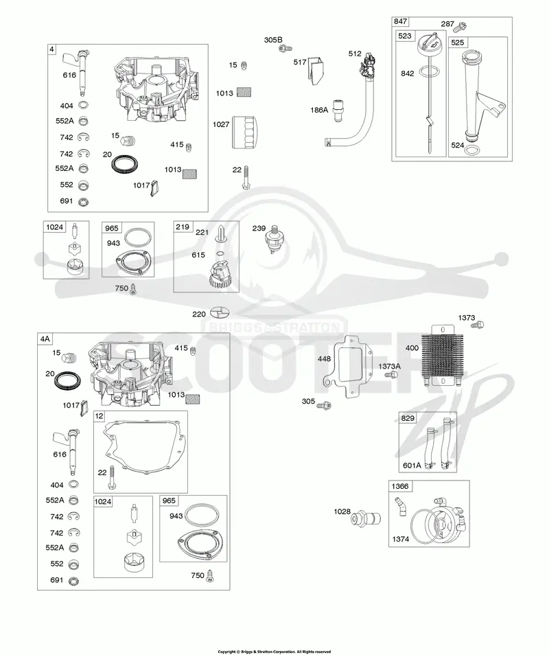 Engine Sump, Lubrication, Oil Cooler