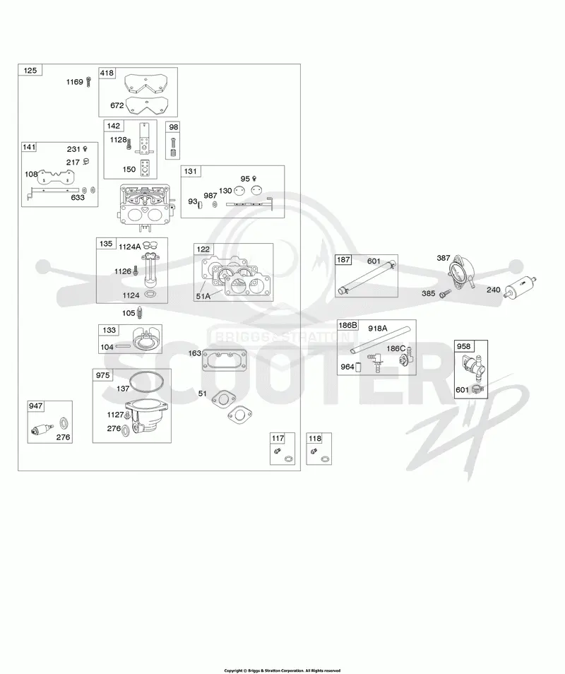 Carburetor, Fuel Supply