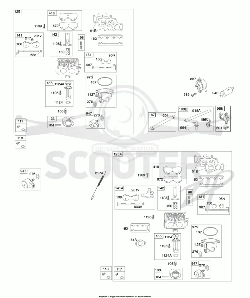 Carburetor, Fuel Supply