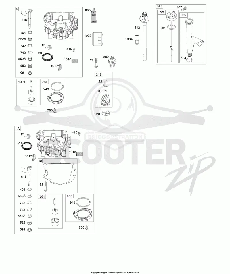 Engine Sump, Oil Pump, Dipstick/Tube Assembly