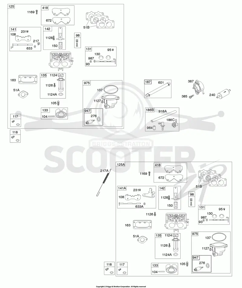 Carburetor, Fuel Supply