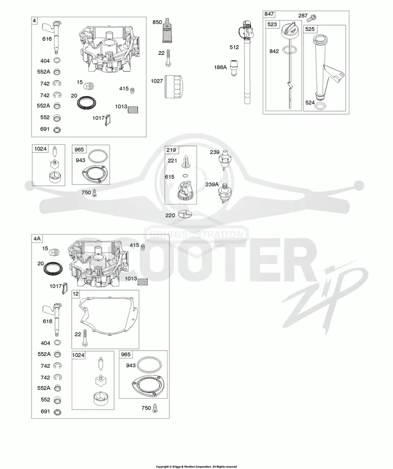 Engine Sump, Oil Pump, Dipstick/Tube Assembly