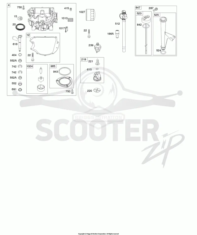 Engine Sump, Oil Pump, Dipstick/Tube Assembly