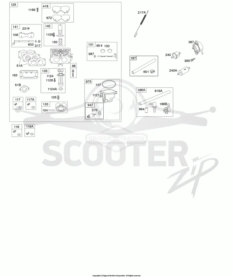 Carburetor, Fuel Supply
