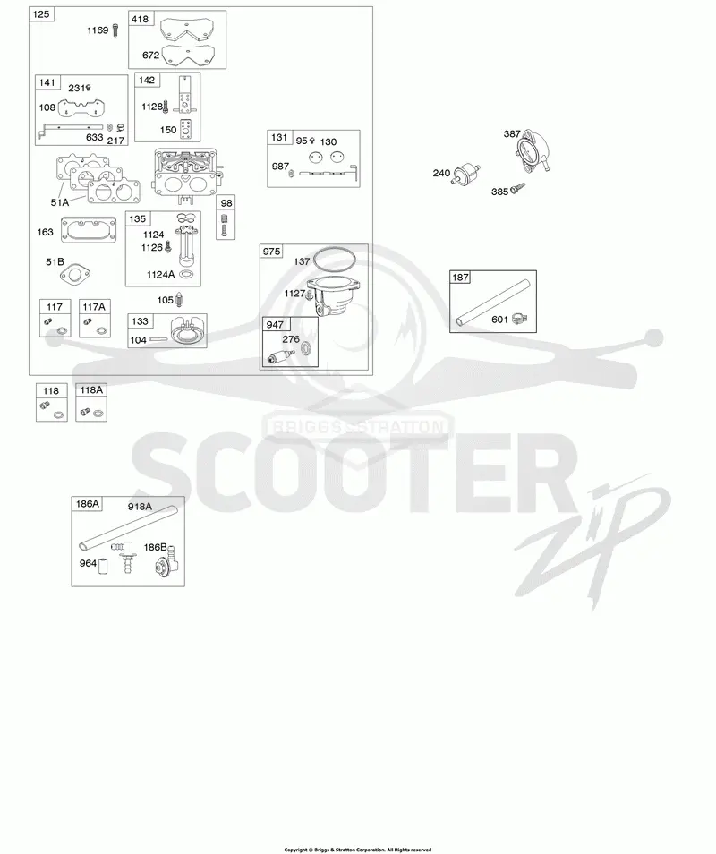 Carburetor, Fuel Supply
