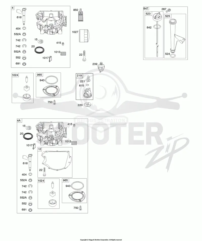Engine Sump, Oil Pump, Dipstick/Tube Assembly