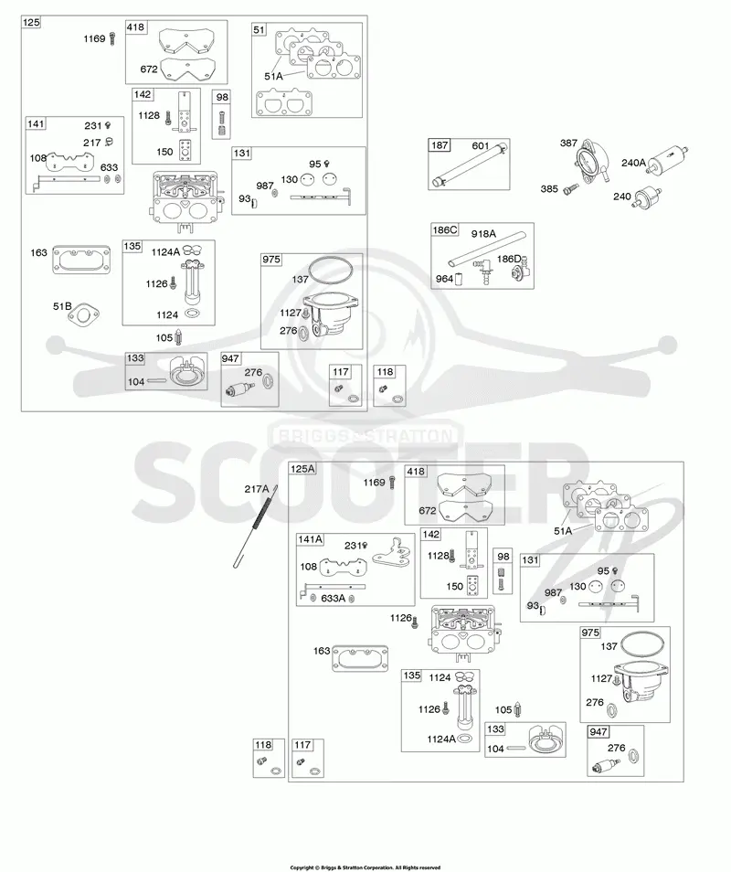 Carburetor, Fuel Supply