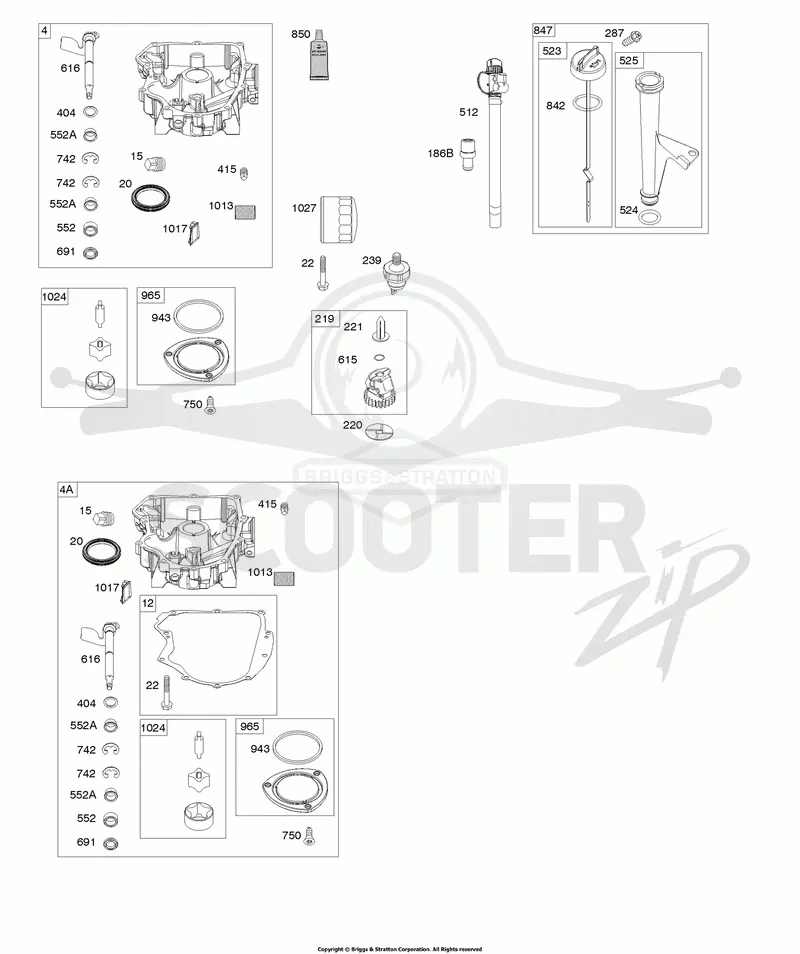 Engine Sump, Oil Pump, Dipstick/Tube Assembly