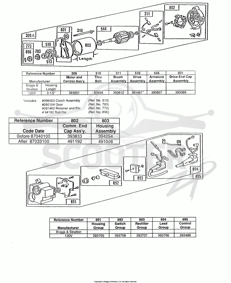 Electric Starter,Starter