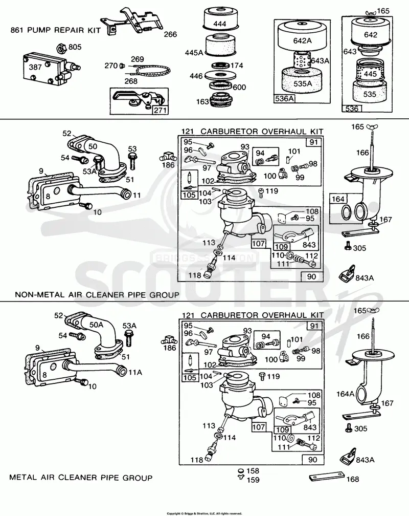 (2) Carburetor Assemblies