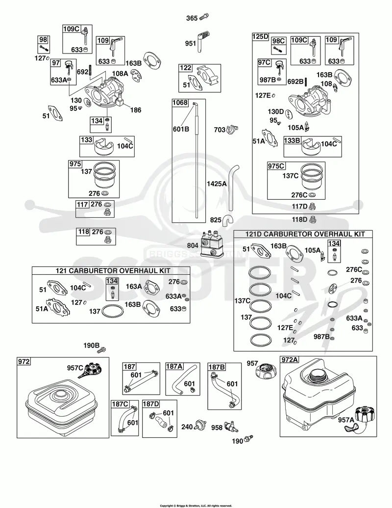 Carburetor, Fuel Supply
