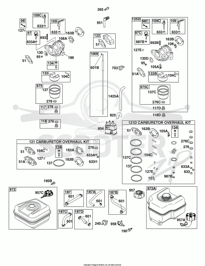 Carburetor, Fuel Supply