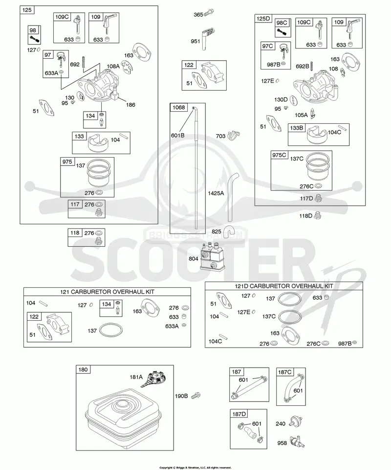 Carburetor, Fuel Supply