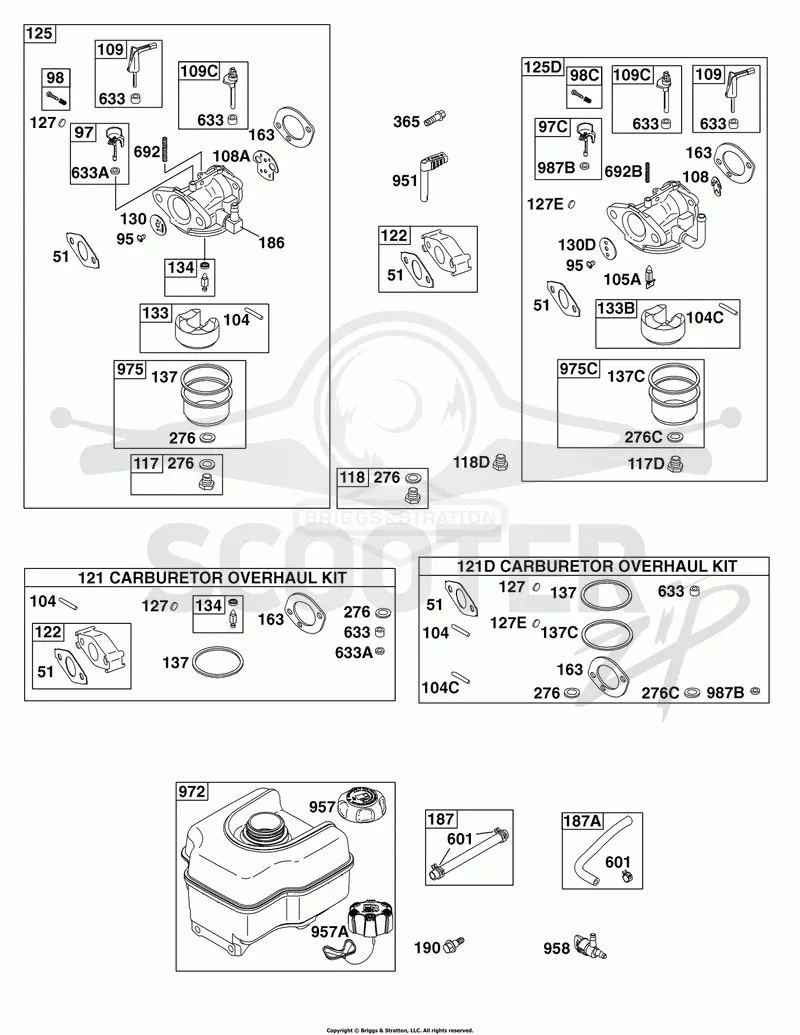 Carburetor, Fuel Supply