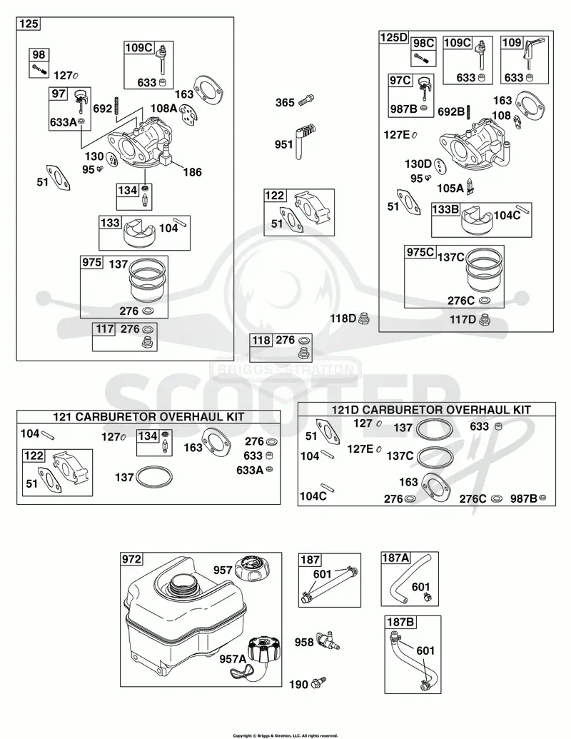 Carburetor, Fuel Supply