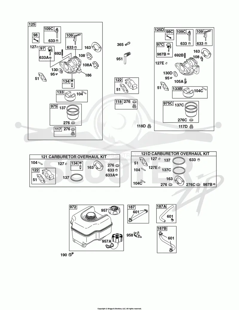 Carburetor, Fuel Supply