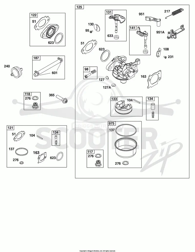 Carburetor and Fuel Supply Group