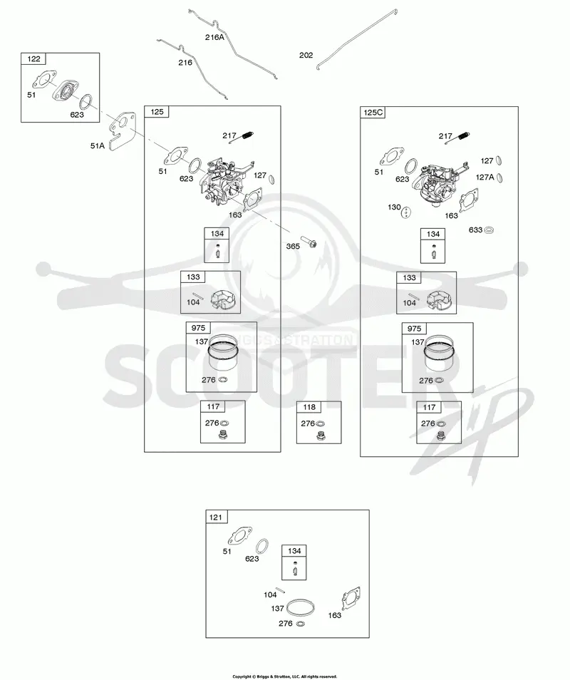 Carburetor, Carburetor Overhaul Kit