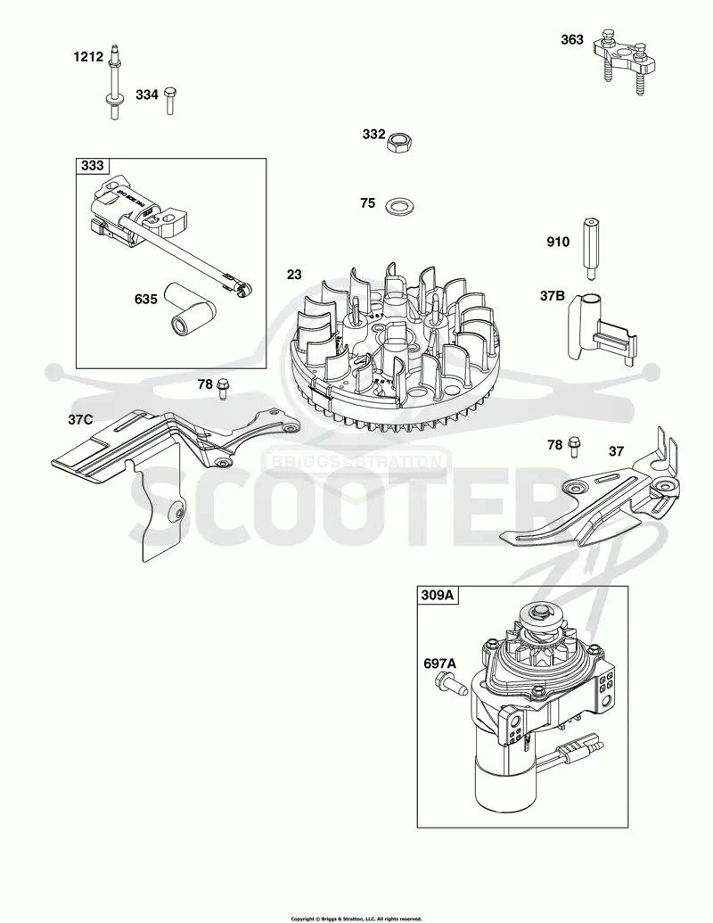 Flywheel, Ignition, and Starter Group