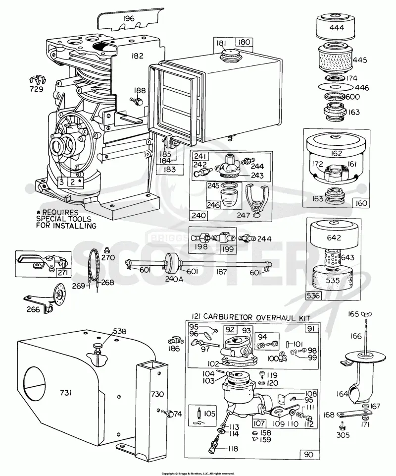 Carb Assy,Fuel Tank, A/C